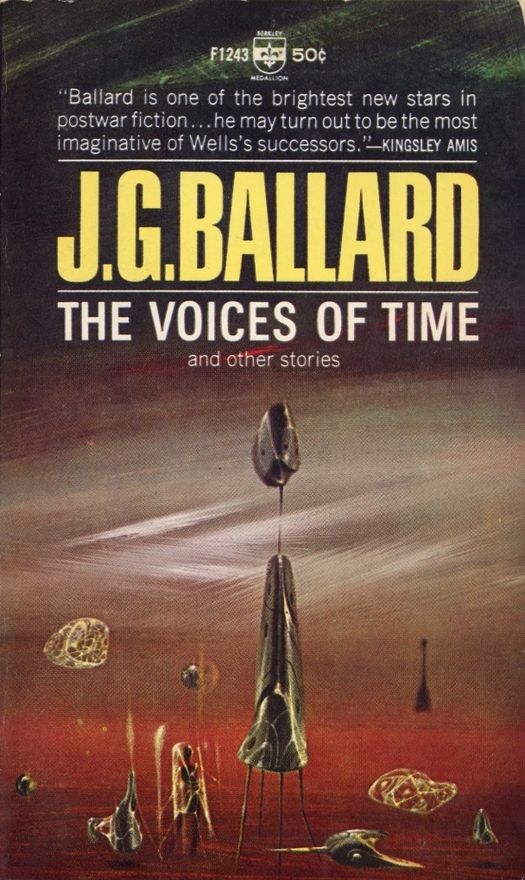 Richard M. Powers's Covers Art Richard Powers, The Voices of Time by J.G. Ballard 1966.