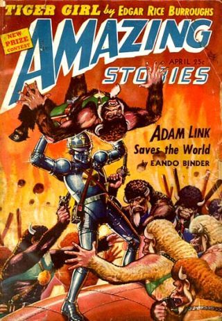 Ed Valigursky Amazing Stories Covers Art Robots, Mad Scientists and Damsels: Astounding Pulp Cover Art