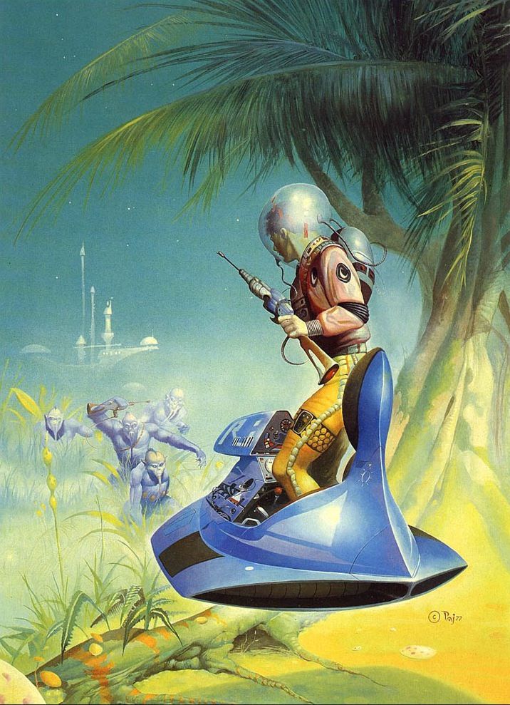 Peter Andrew Jones's Visionary Art Robots and stuff (but mostly robots)