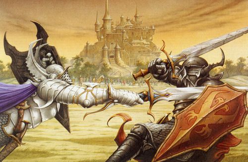 Rodney Matthews, Combat.