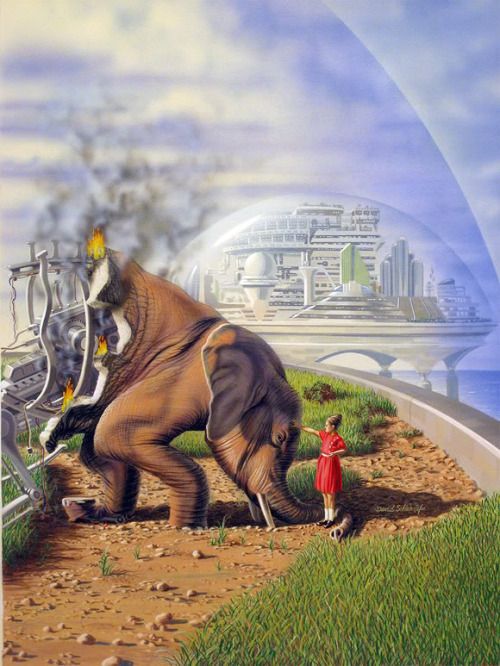 Rodney Matthews, Elephant.