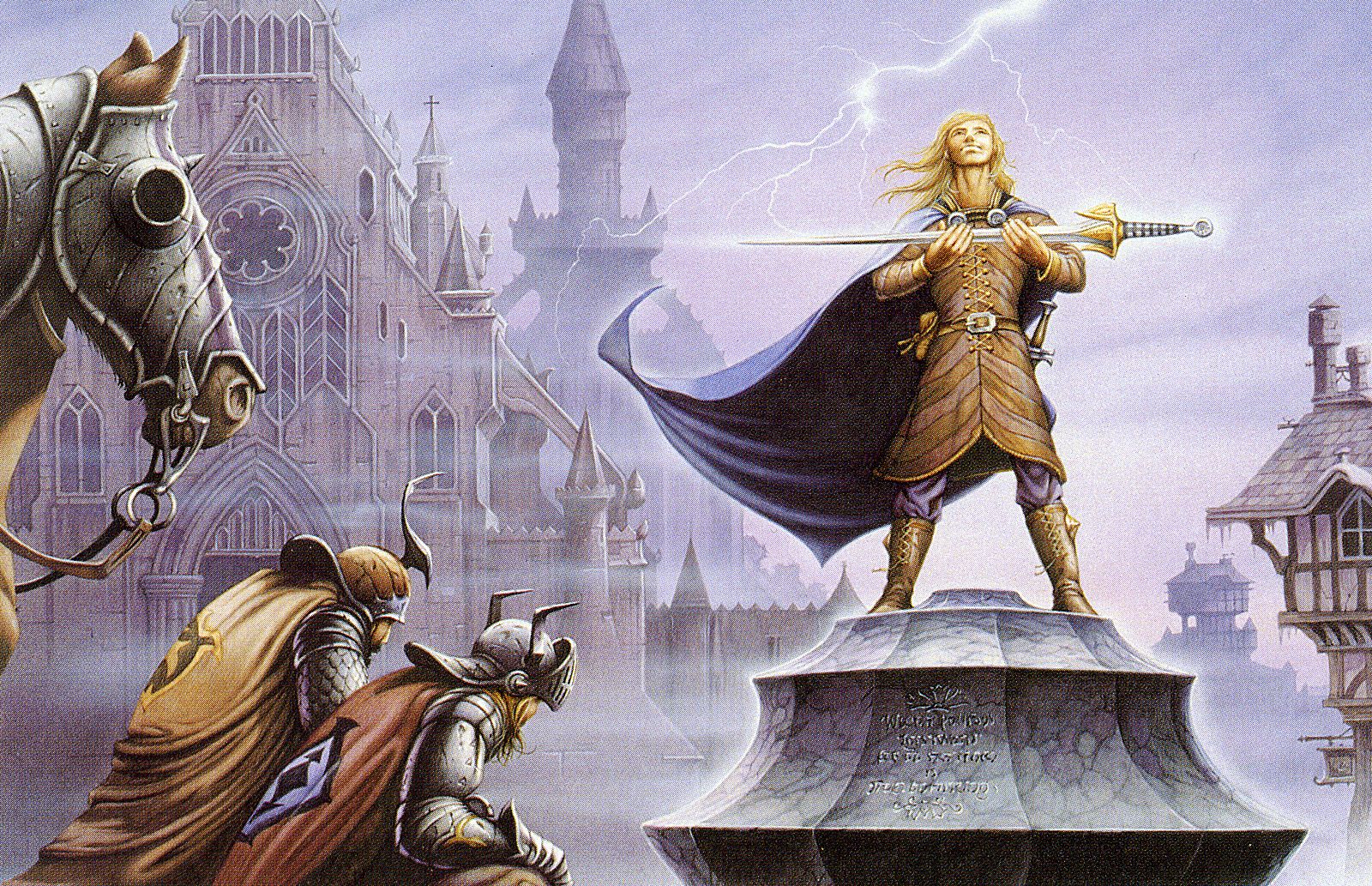 Rodney Matthews Stories King Arthur the Sword in the Stone www.dana-mad.ru