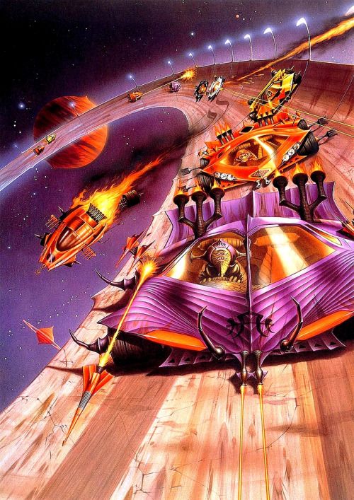 Rodney Matthews, The Fury.