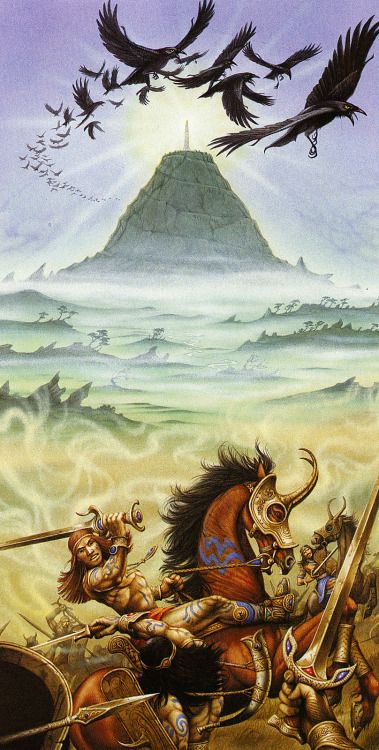 Rodney Matthews, Waiting for carrion.