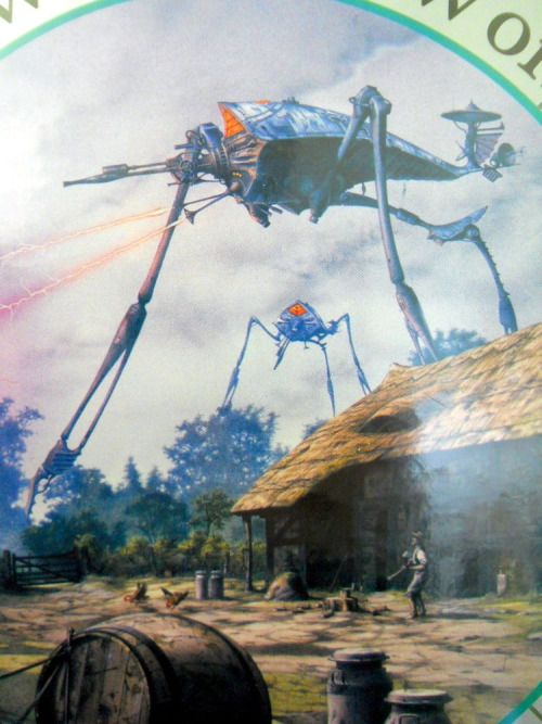 Rodney Matthews,  War of the Worlds 3.
