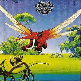 Roger Dean and his elephant fly
