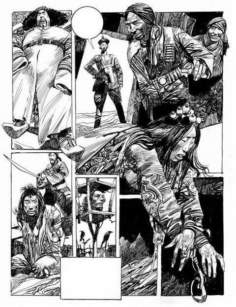 Sergio Toppi's visual Art SERGIO TOPPI