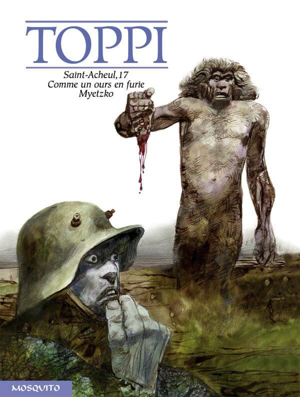 Sergio Toppi's visual Art Saint-Acheul par Sergio Toppi