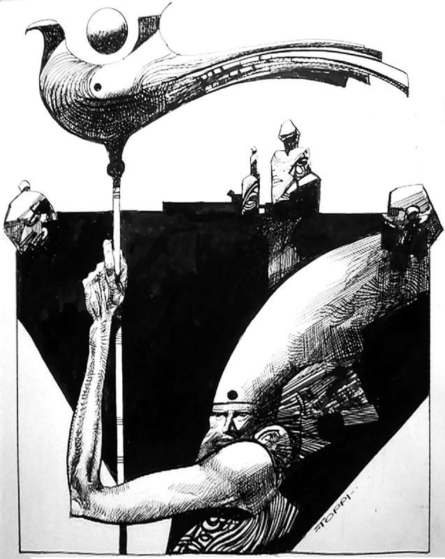 Sergio Toppi's visual Art Sergio+Toppi+-+BAB+EL+AHLAM+1932+-+Deluxe+Edition+Mosquito+(France)