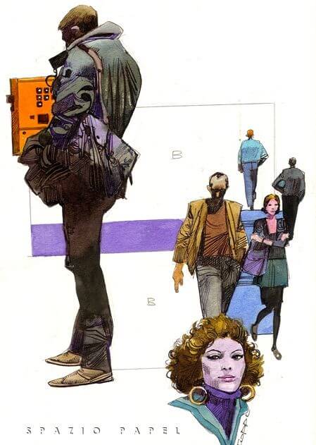 Sergio Toppi's visual Art Sergio Toppi - Aereoporto Comic Art