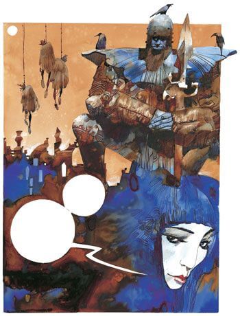 Sergio Toppi's visual Art Sergio Toppi