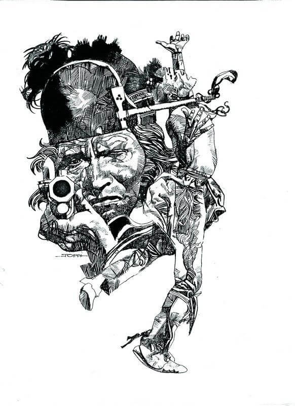 Sergio Toppi's visual Art Sergio Toppi