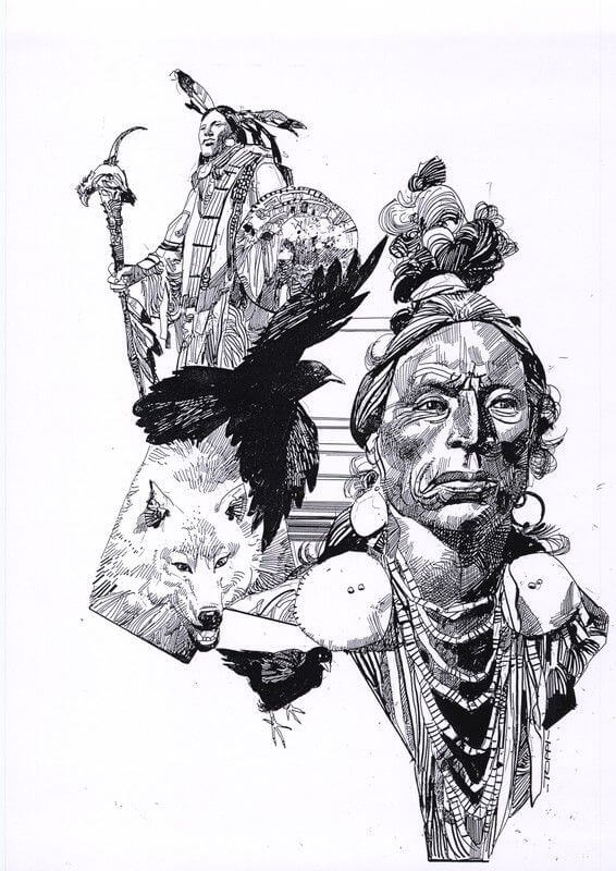 Sergio Toppi's visual Art Sergio Toppi