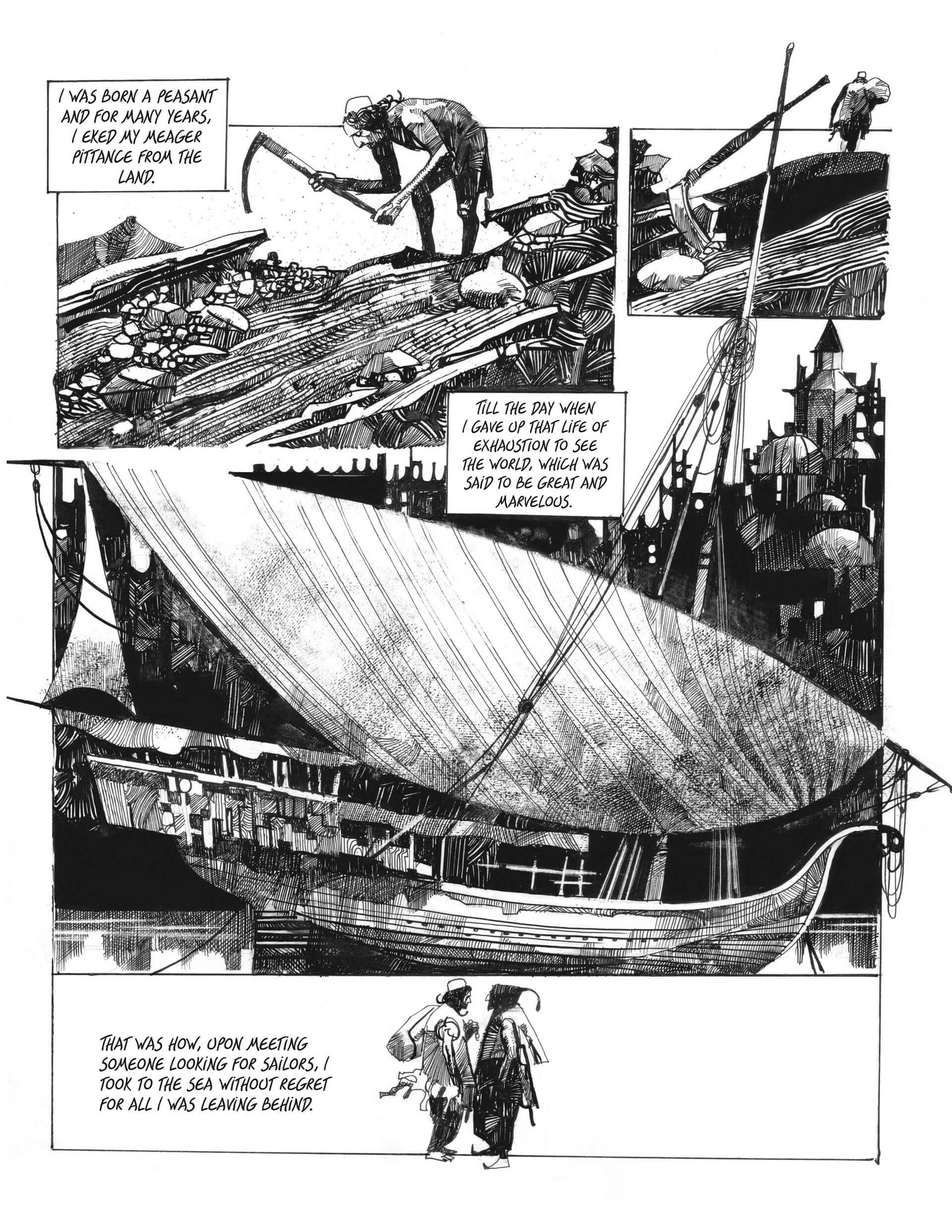 Sergio Toppi's visual Art Sergio Toppi