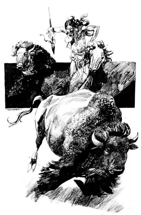 Sergio Toppi's visual Art Sergio Toppi