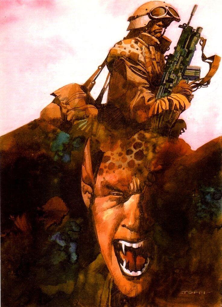 Sergio Toppi's visual Art Sergio Toppi