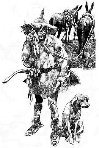 Sergio Toppi's visual Art Sergio Toppi