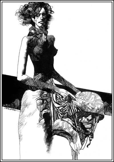 Sergio Toppi's visual Art Sergio Toppi