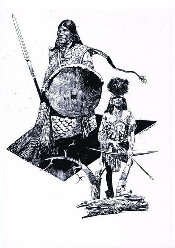 Sergio Toppi's visual Art Sergio Toppi