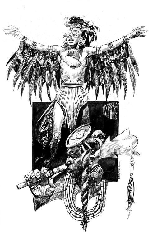 Sergio Toppi's visual Art Sergio Toppi