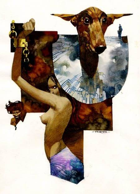 Sergio Toppi's visual Art Sergio Toppi