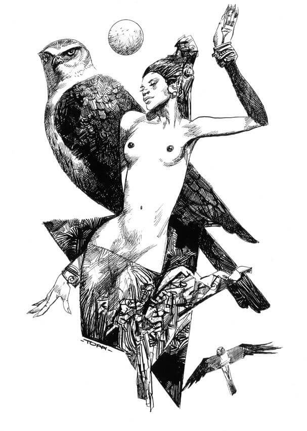 Sergio Toppi's visual Art Sergio Toppi