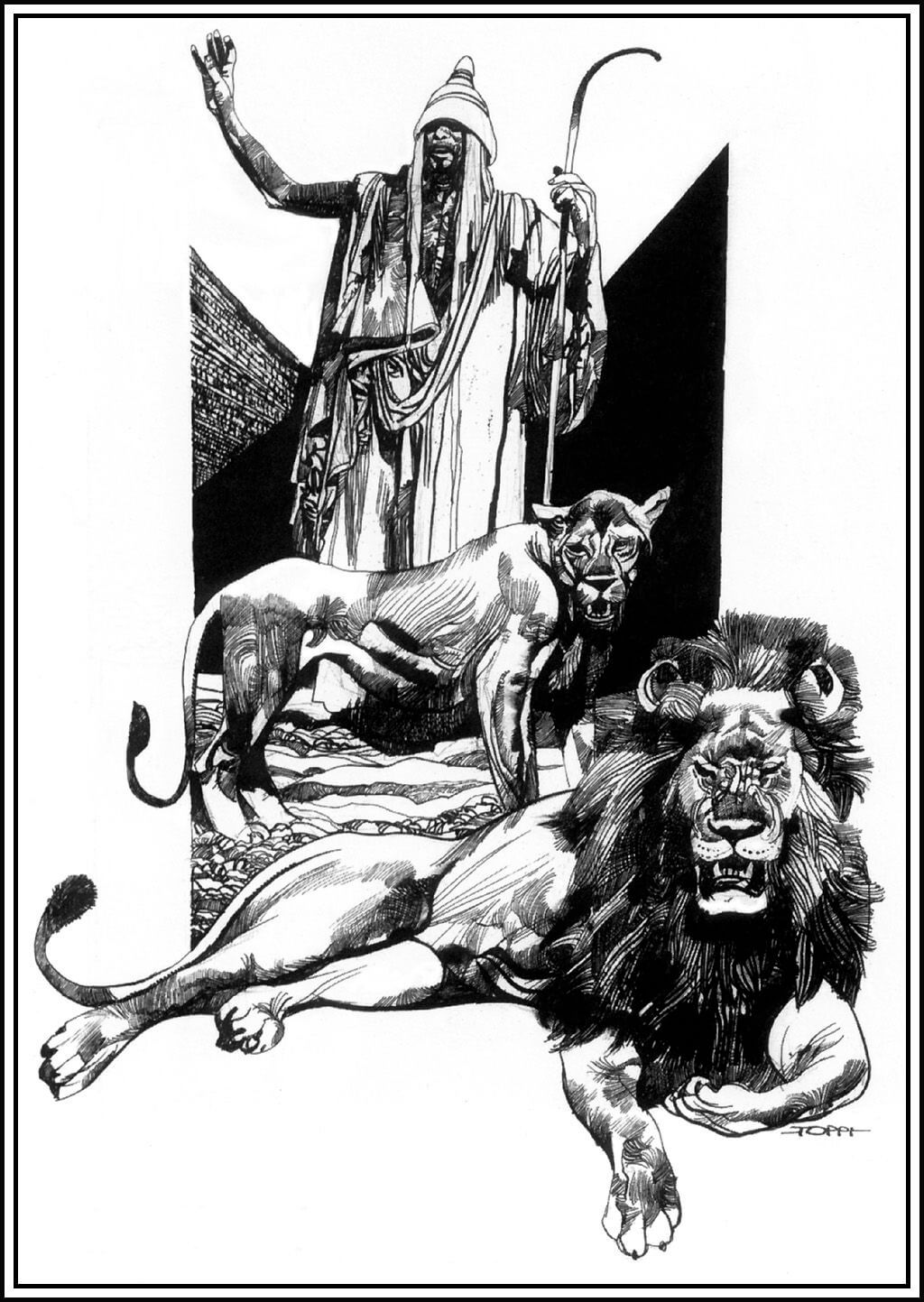 Sergio Toppi's visual Art Sergio Toppi