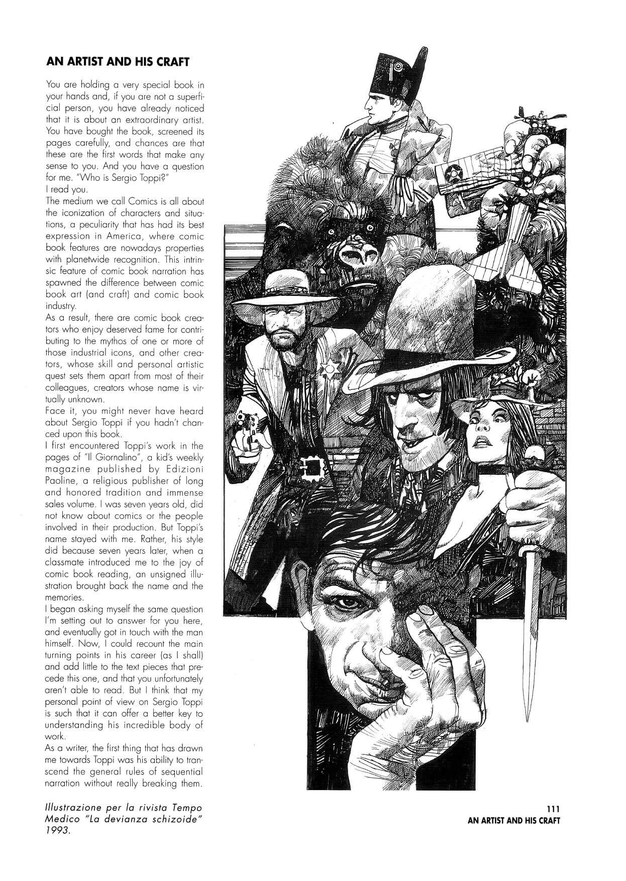 Sergio Toppi's visual Art Sergio Toppi