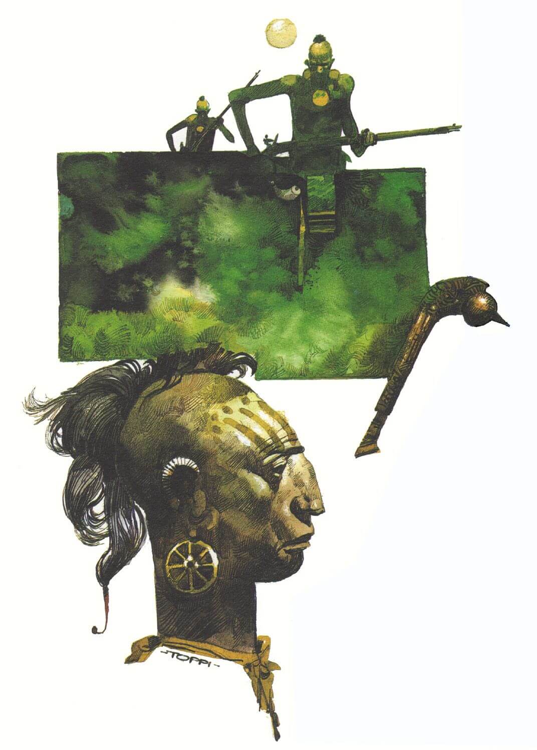 Sergio Toppi's visual Art Sergio Toppi