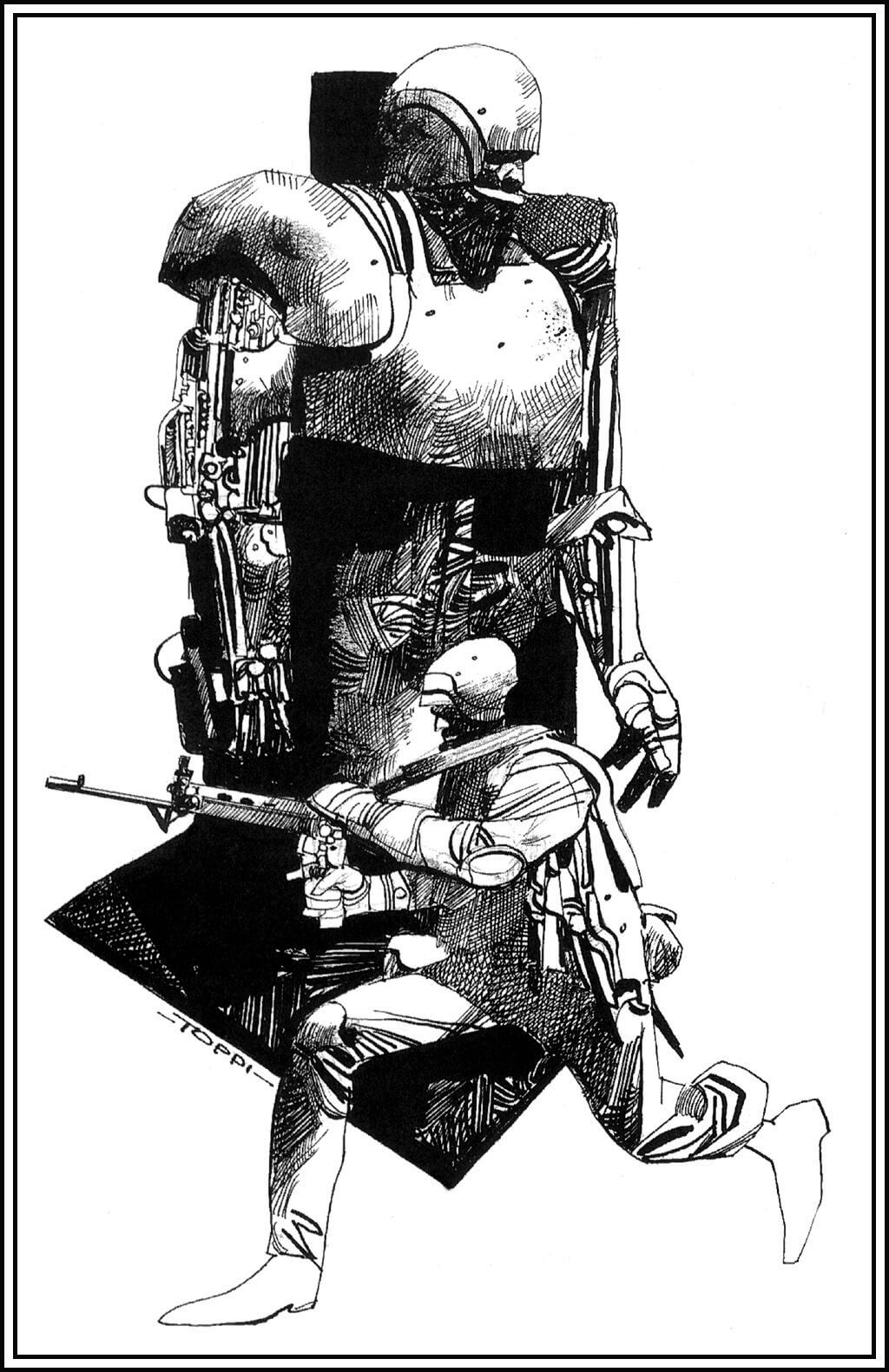 Sergio Toppi's visual Art Sergio Toppi