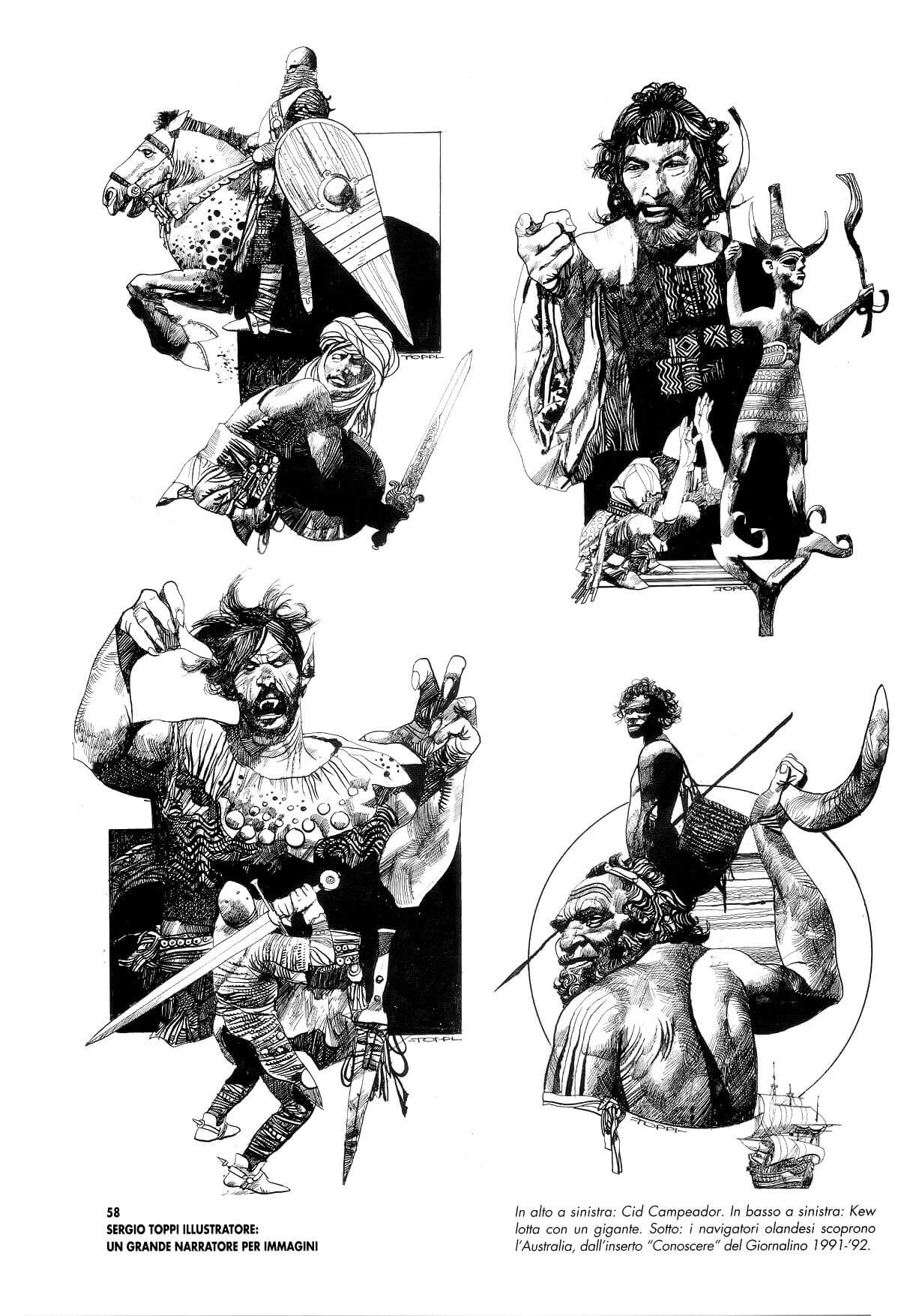 Sergio Toppi's visual Art Sergio Toppi