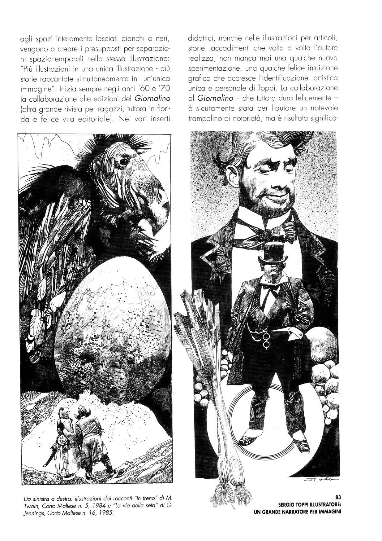 Sergio Toppi's visual Art Sergio Toppi