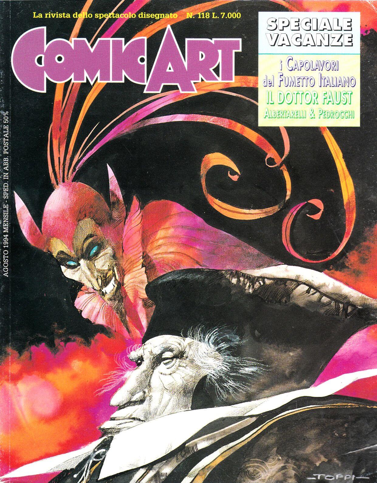 Sergio Toppi's visual Art Sergio Toppi, Comic Art 118, 1994