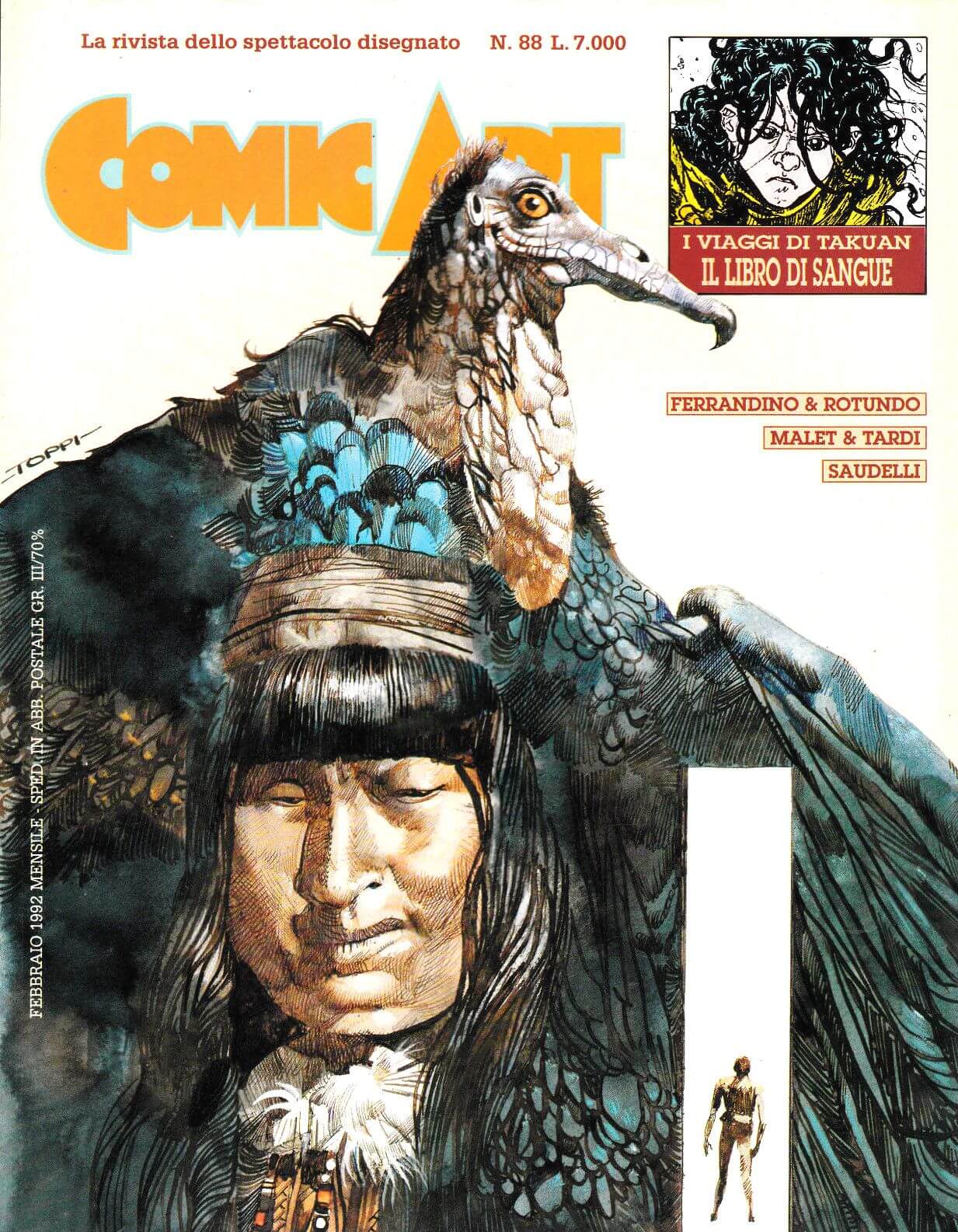 Sergio Toppi's visual Art Sergio Toppi, Comic Art 88, 1992