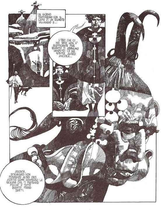 Sergio Toppi's visual Art Sergio Toppi (Italy)