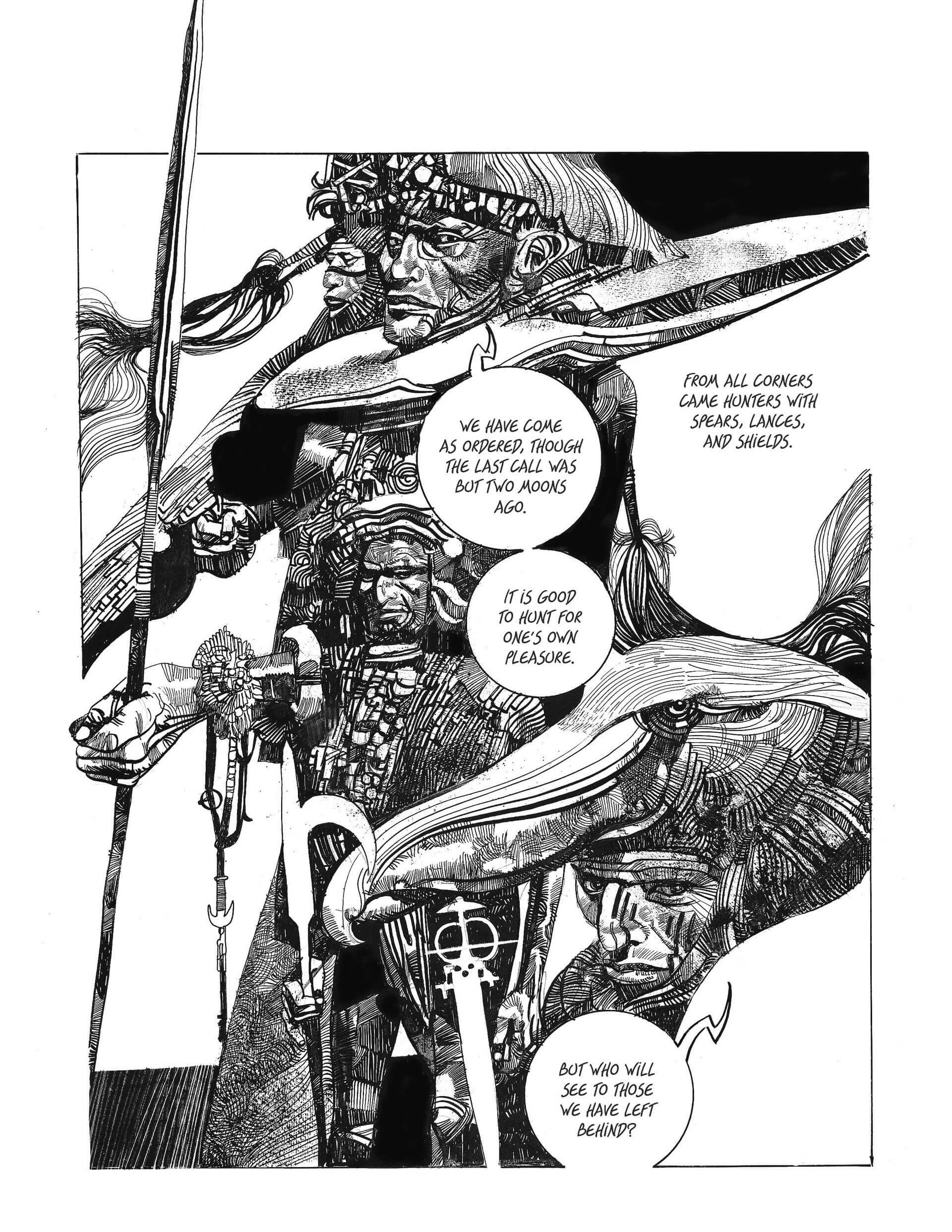Sergio Toppi's visual Art Sergio Toppi, Sharaz-de: Tales from the Arabian Nights