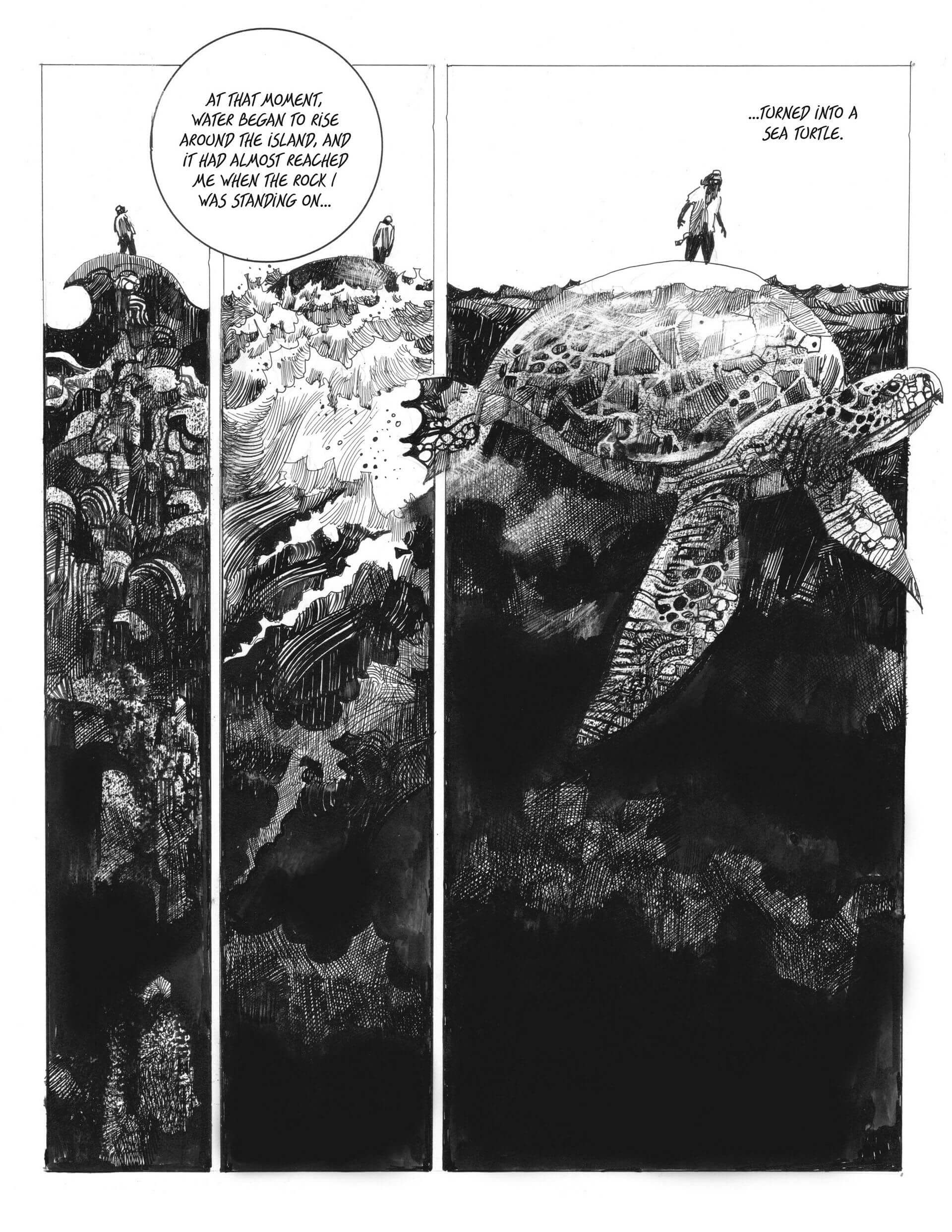 Sergio Toppi's visual Art Sergio Toppi, Sharaz-de: Tales from the Arabian Nights
