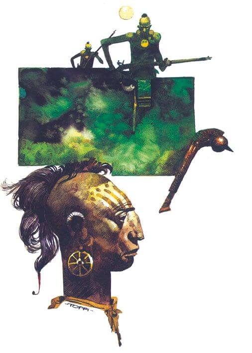 Sergio Toppi's visual Art Sergio Toppi #fumetti #disegno #arte