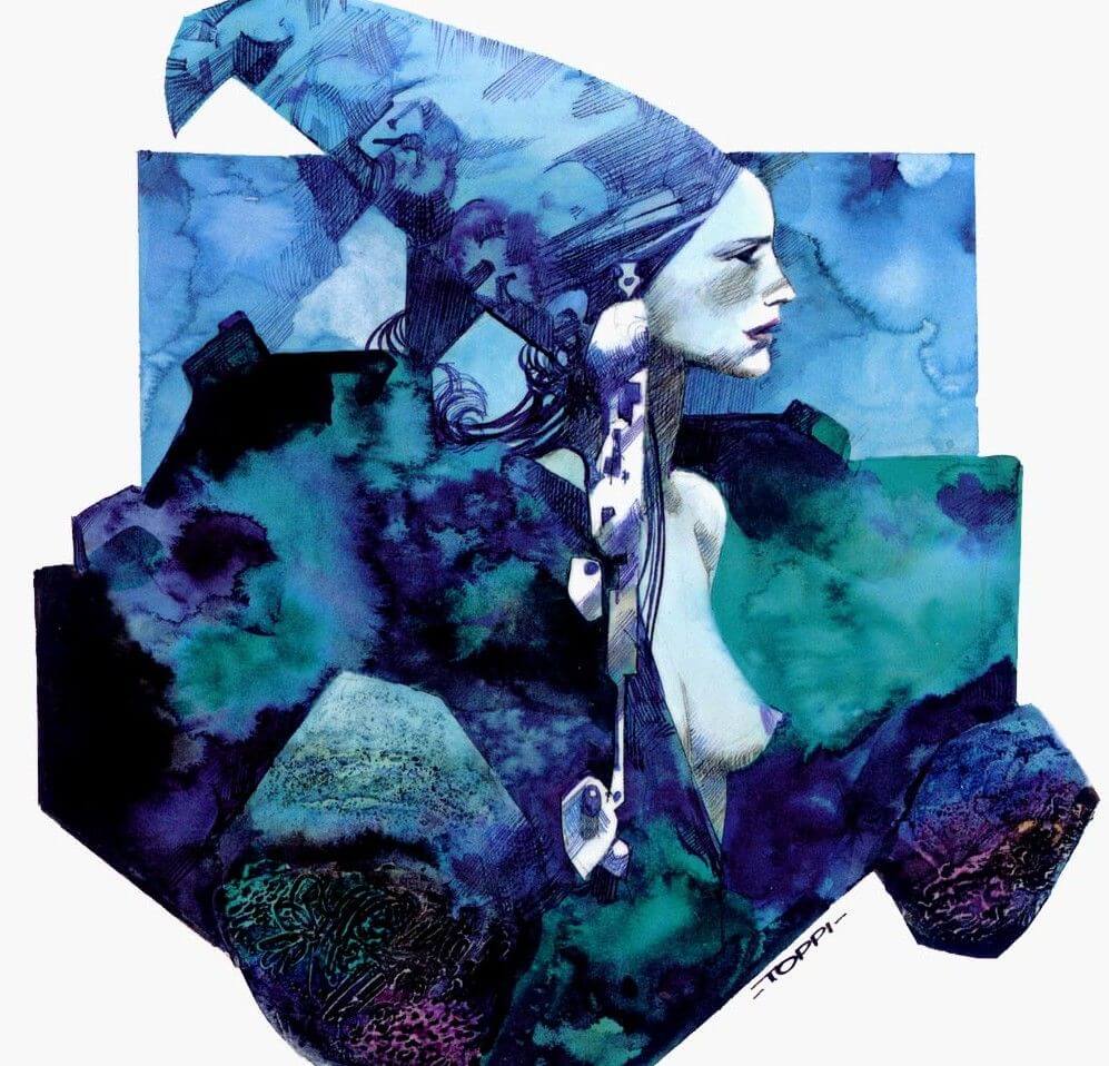 Sergio Toppi's visual Art Sergio Toppi #fumetti #disegno #arte