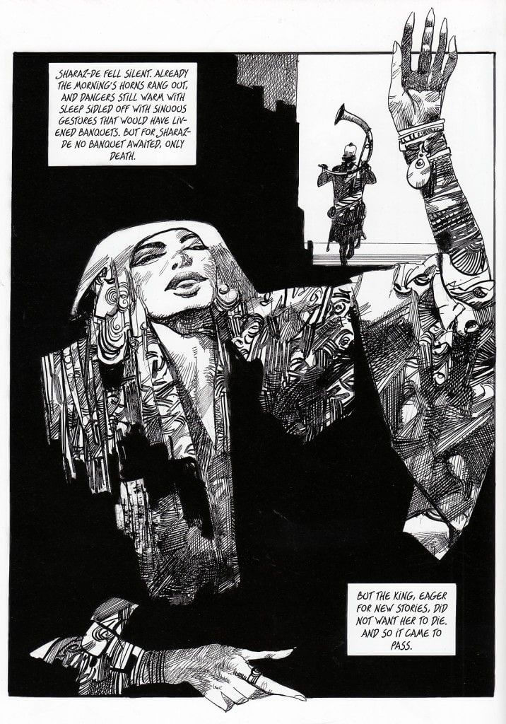 Sergio Toppi's visual Art Sharaz-De de Sergio Toppi 10