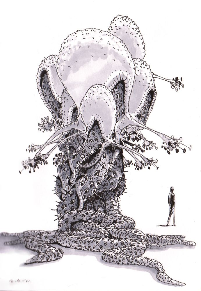 Arthur Haas's Visionary Art Sketch 2-6-14 by ahaas on DeviantArt