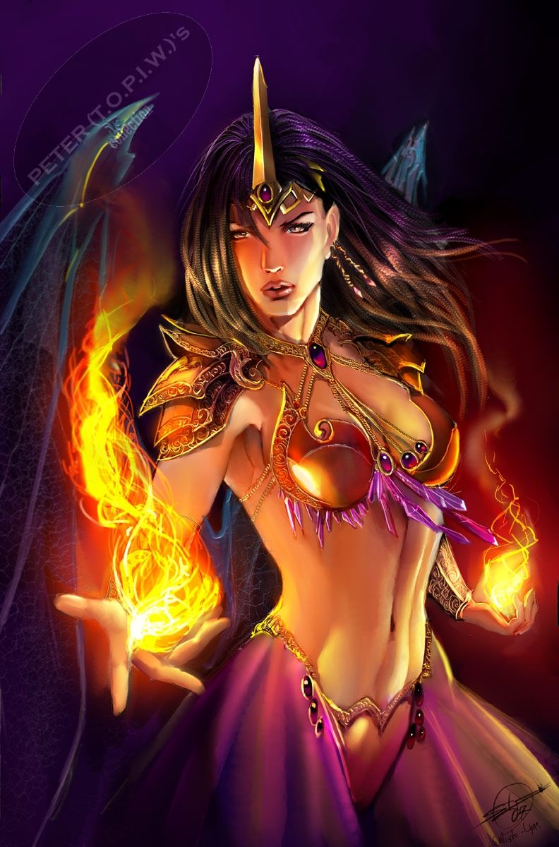 Stjepan Šejić's visual Art Soulfire Grace commission by Stjepan Šejić & Linda Luksić Šejić  Comic Art