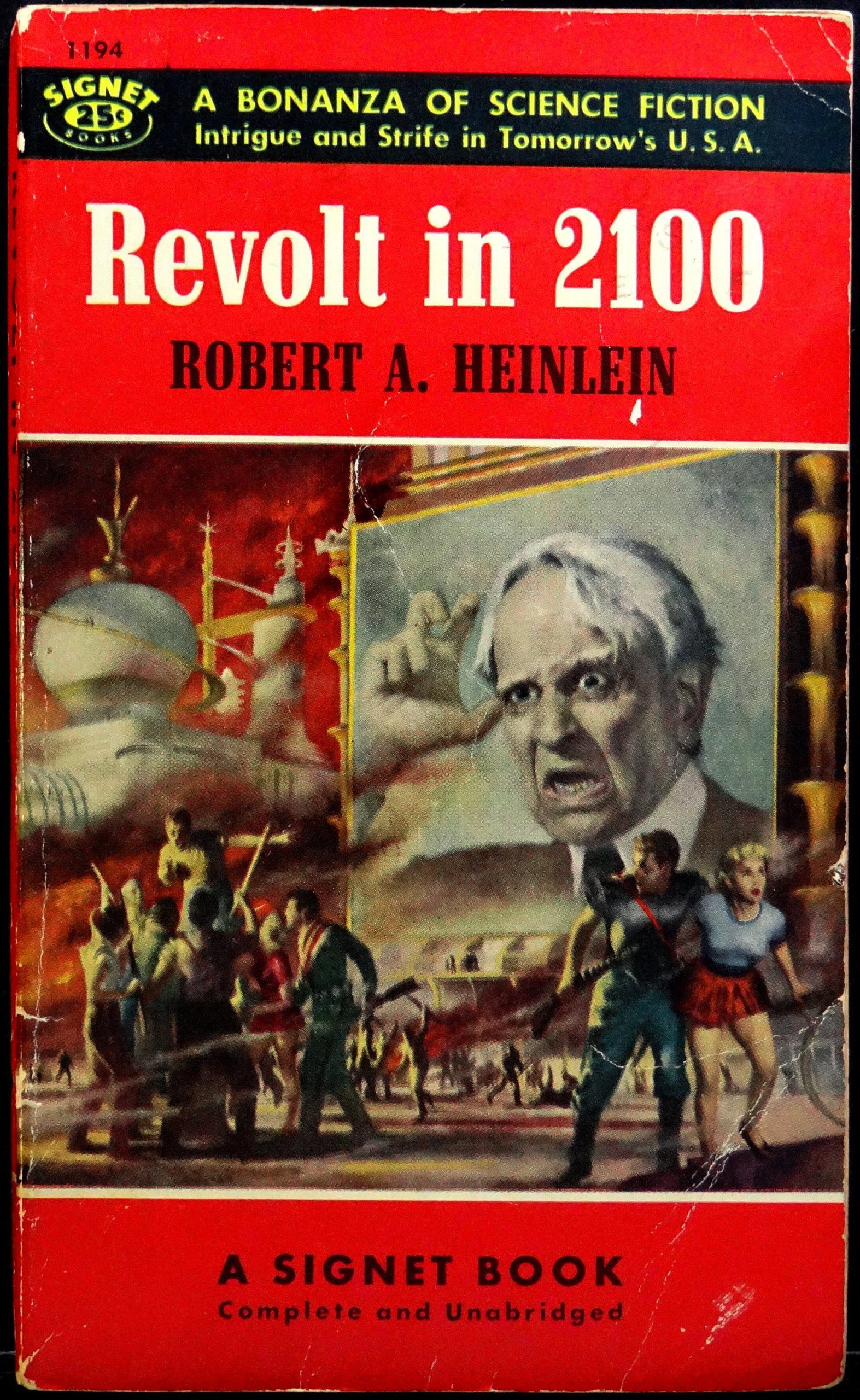 Stanley Meltzoff, Revolt in 2100 by Robert A. Heinlein 1955.