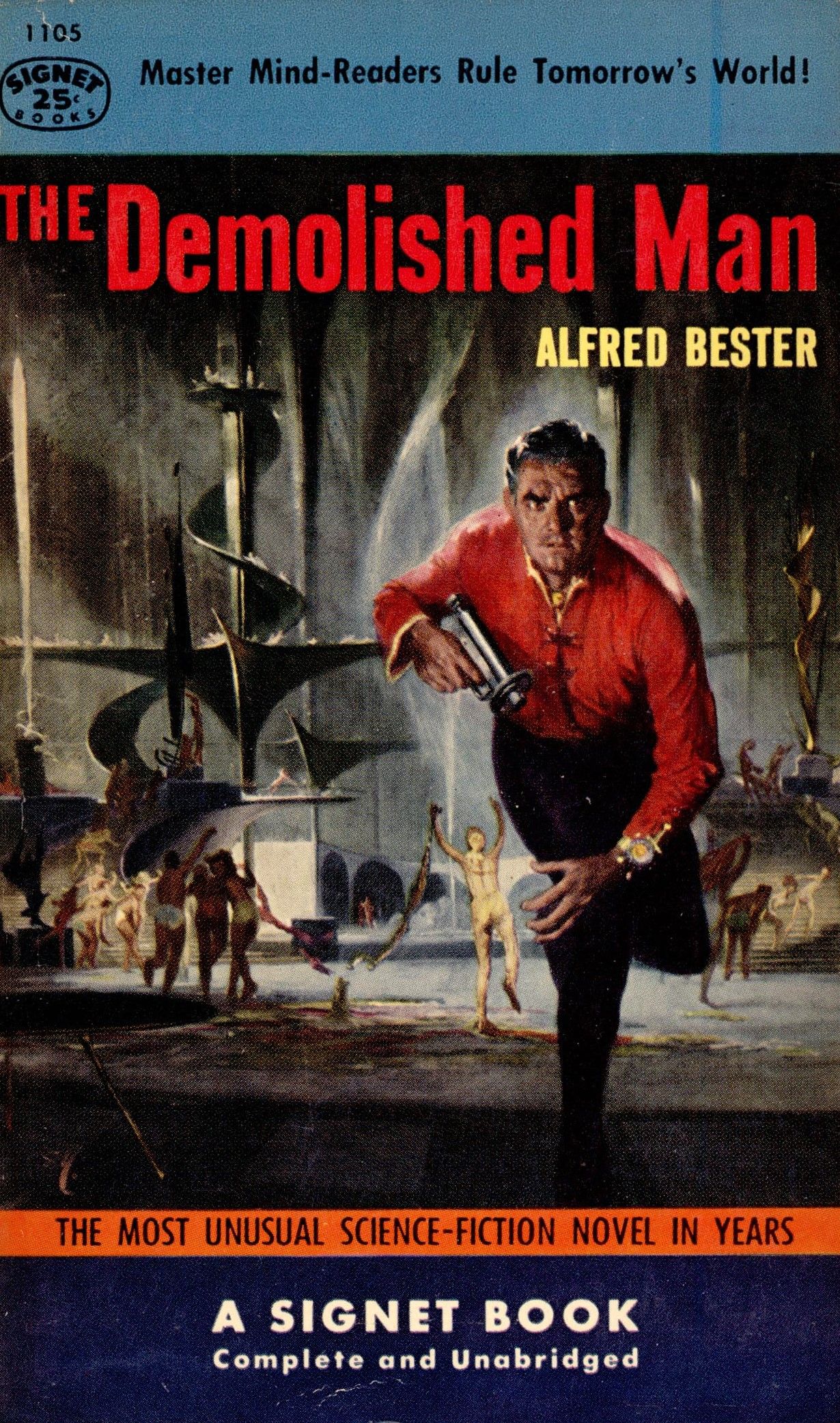 Stanley Meltzoff, The Demolished Man, Alfred Bester (1954).