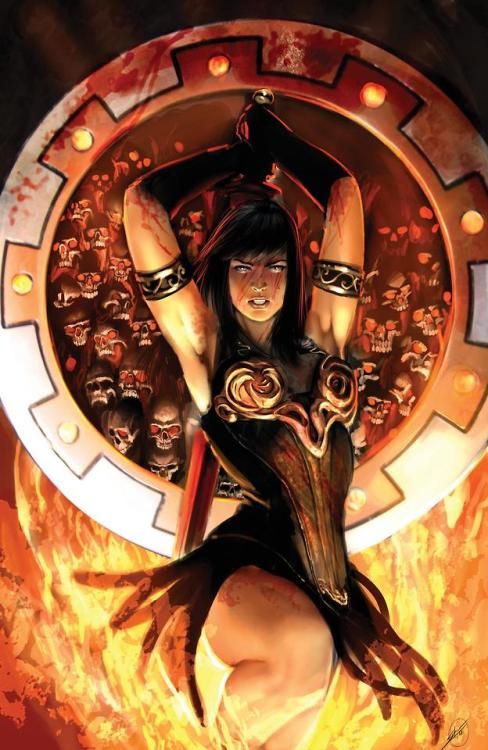 Stjepan Šejić's visual Art Stjepan Sejic, Xena.