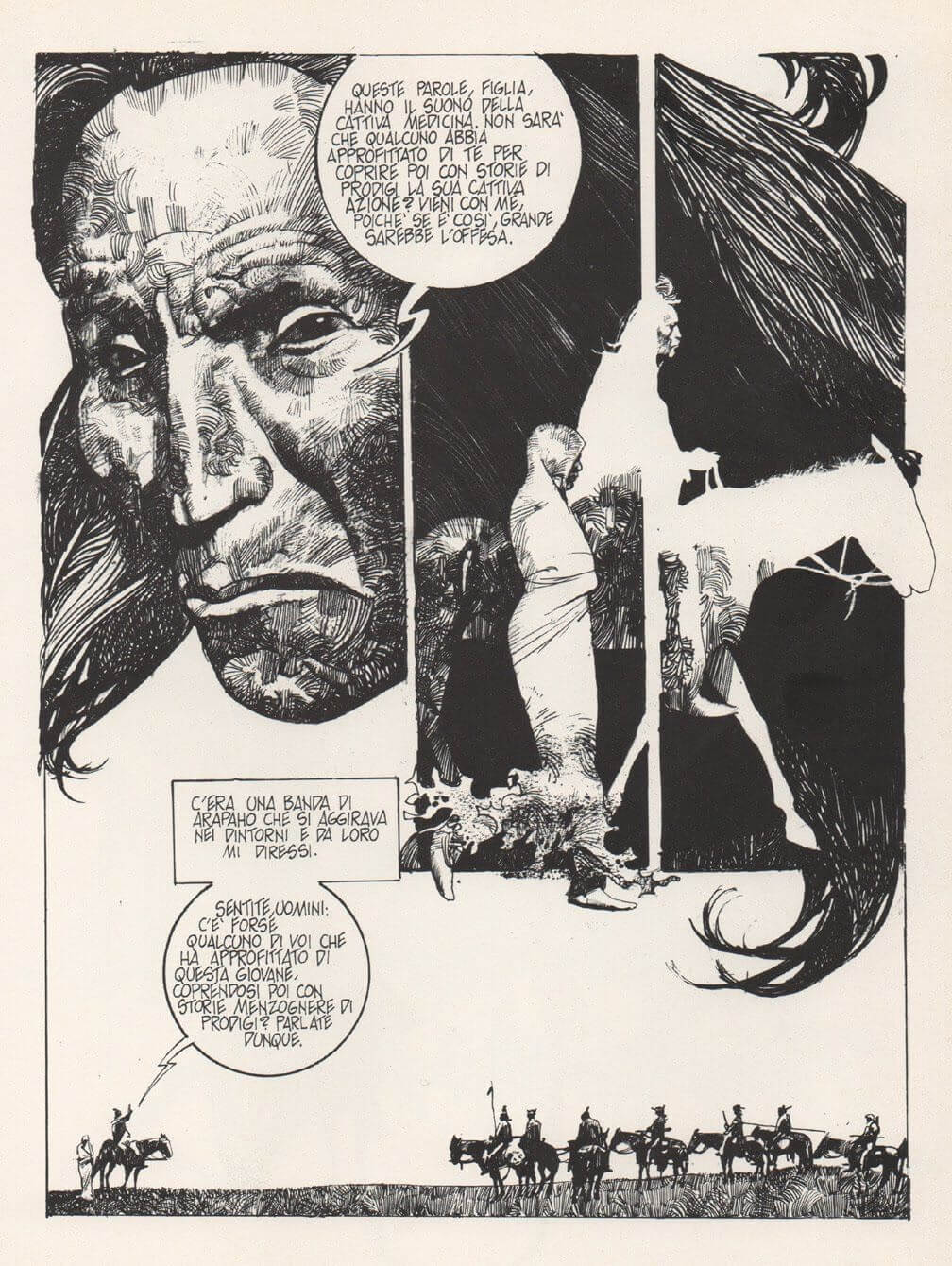 Sergio Toppi's visual Art TOPPI