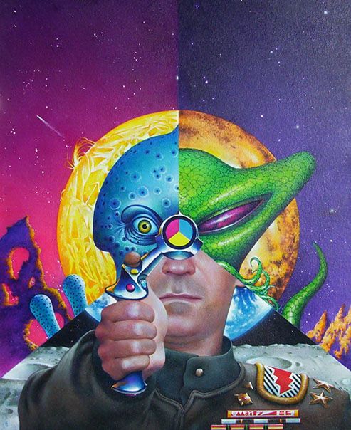 Don Maitz's visual Art TRIPLE DETENTE BY DON MAITZ
