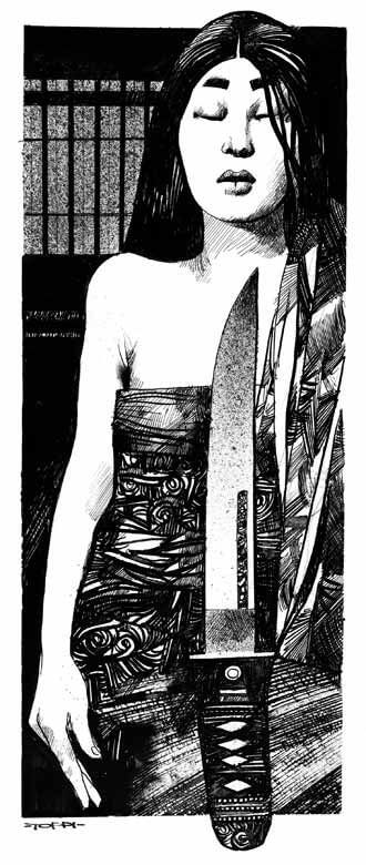 Sergio Toppi's visual Art Tanka Sergio Toppi