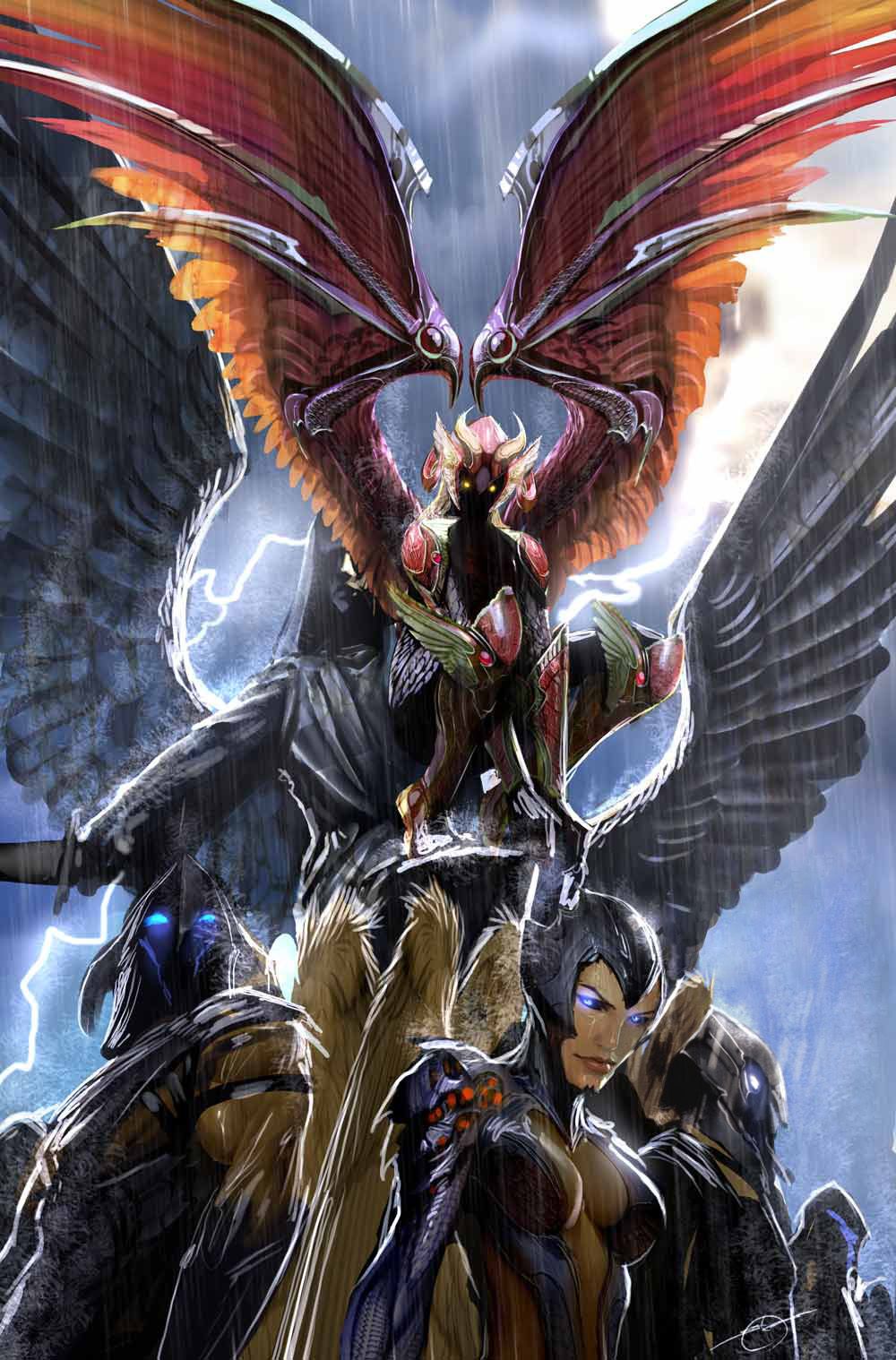 Stjepan Šejić's visual Art The Angelus