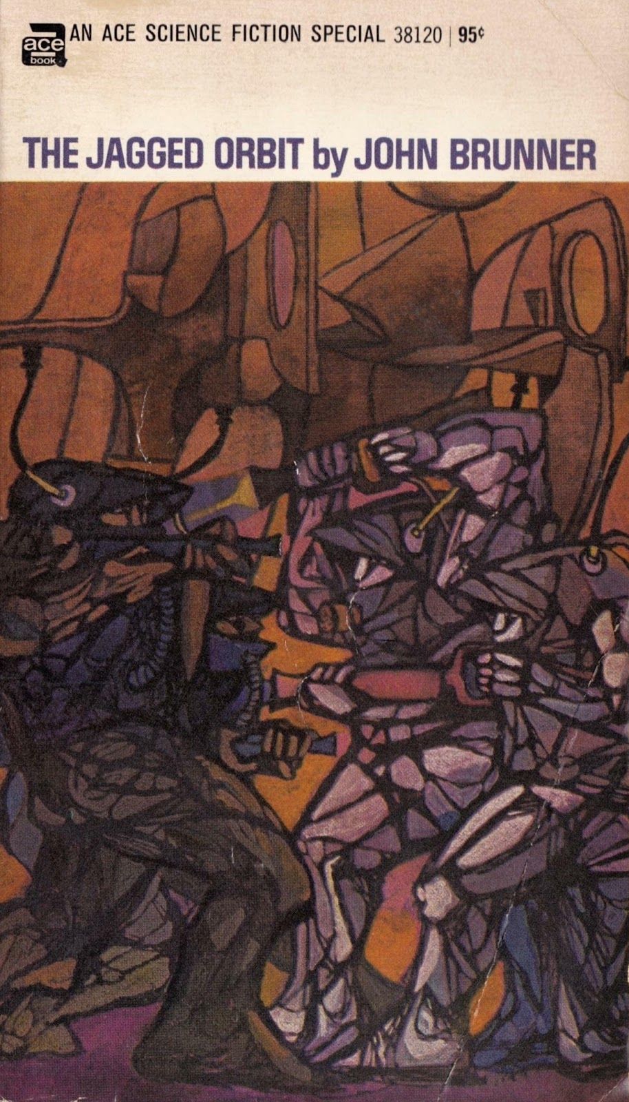 Leo and Diane Dillon's Covers Art The Art of Leo and Diane Dillon: John Brunner: The Jagged Orbit